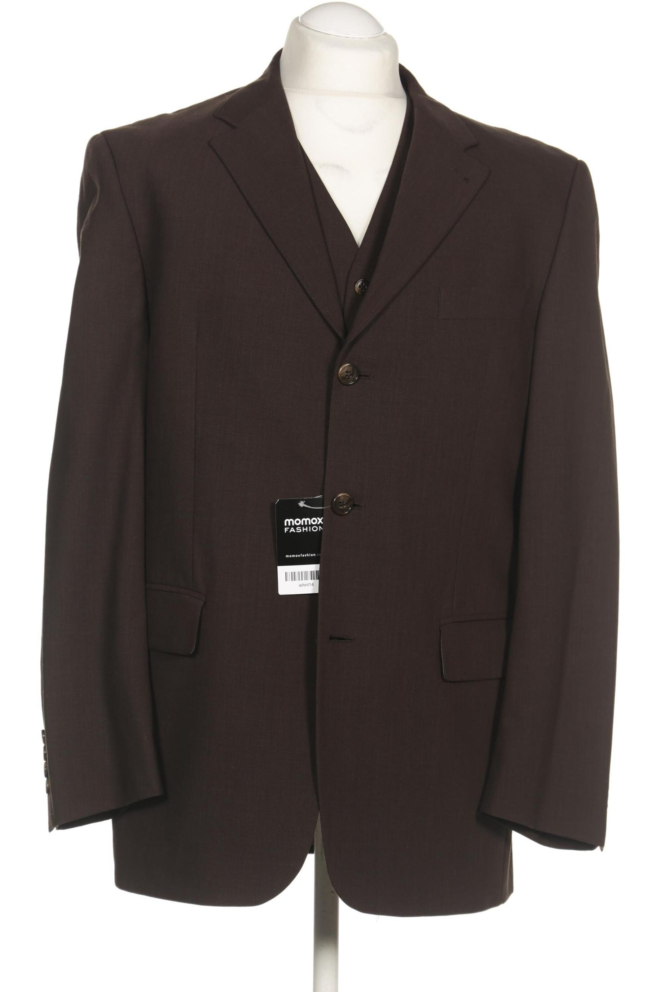 Digel Suit Jacket in M-L in Brown: front