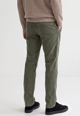 Street One MEN Regular Chino Pants in Green