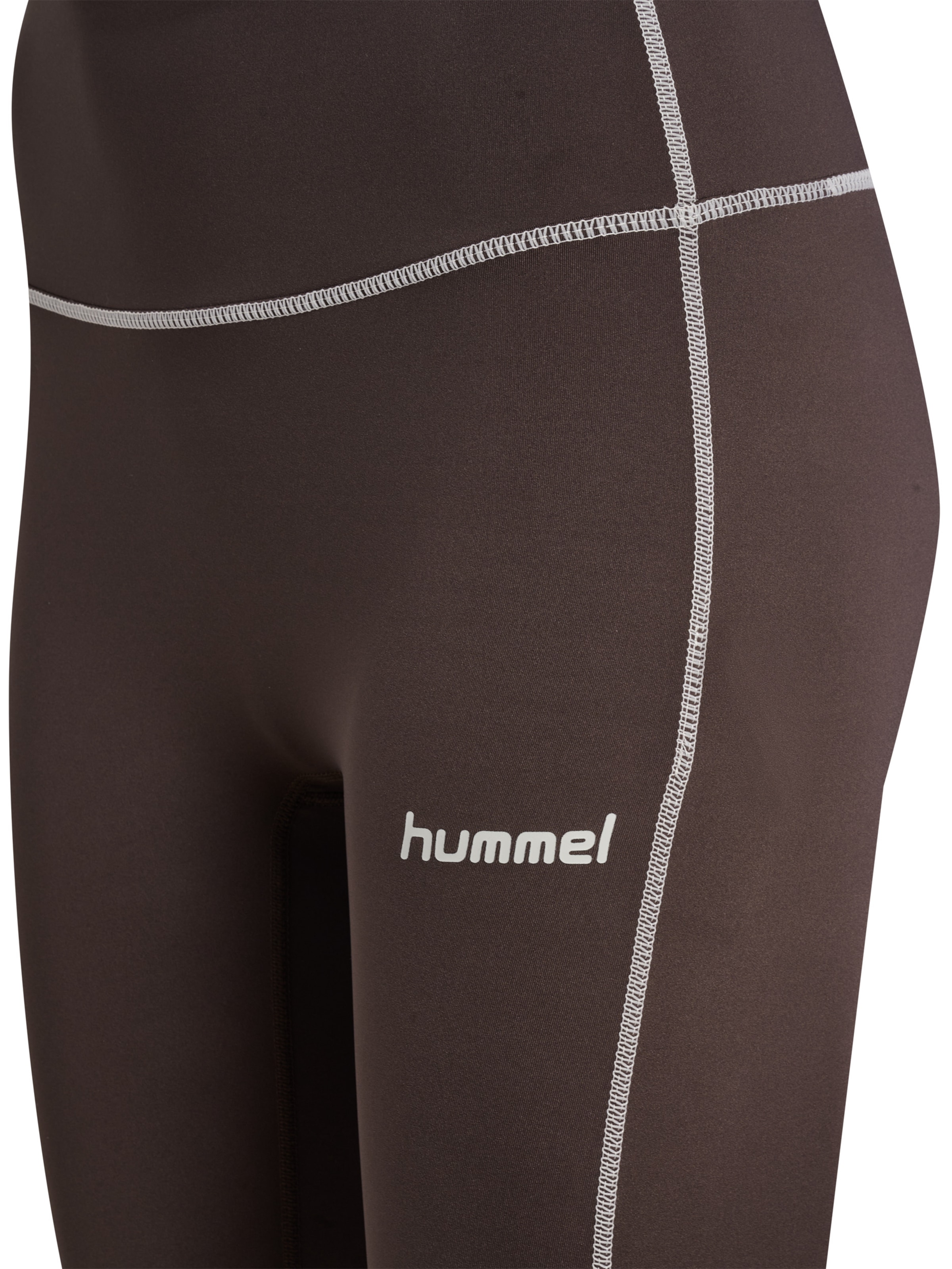 Hummel Slimfit Leggings in Braun