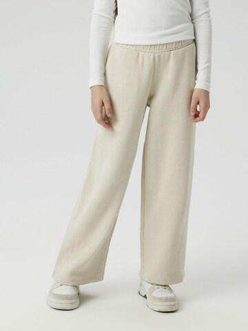 NAME IT Loosefit Bukser i beige: forside