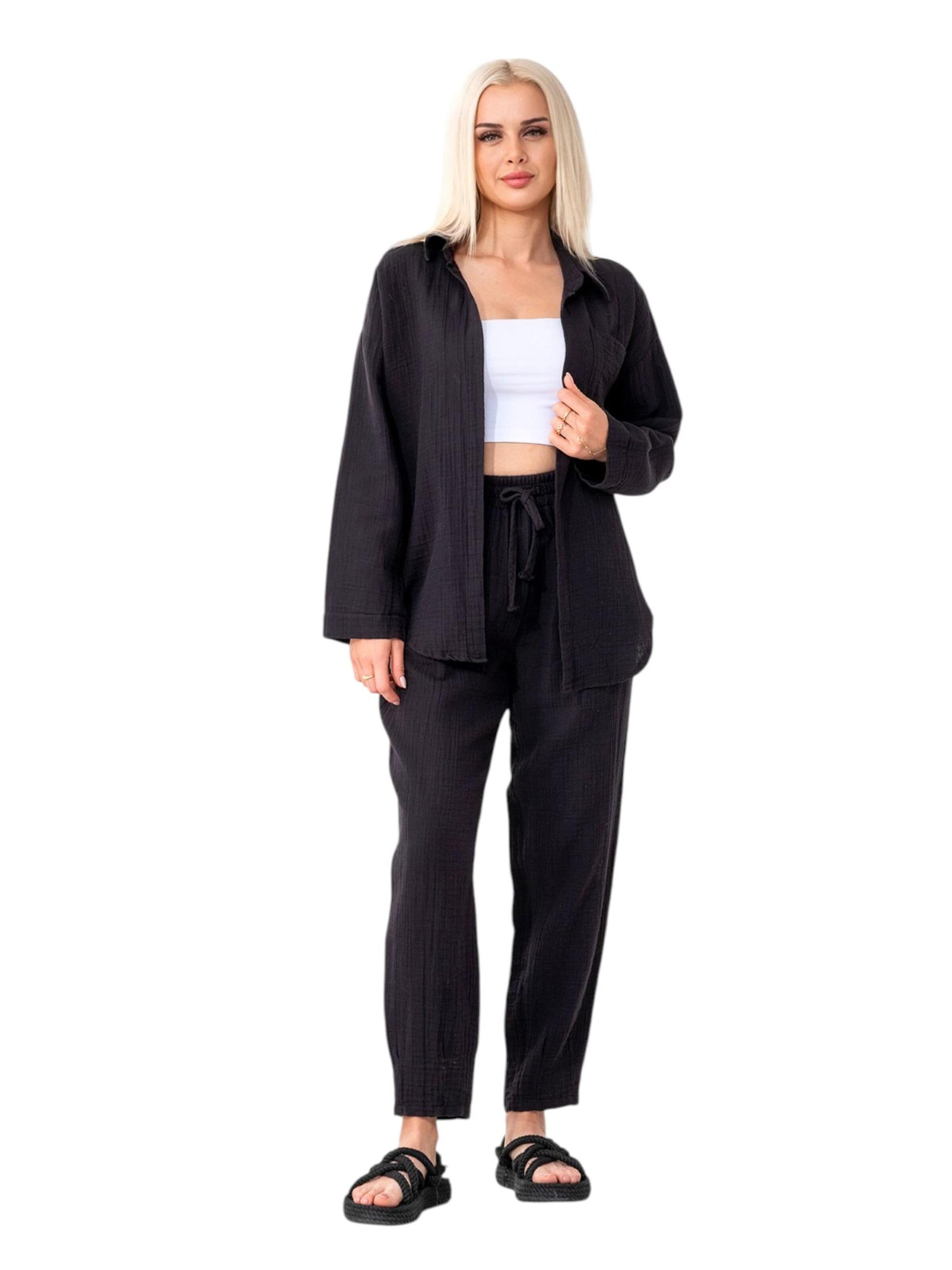 Camicia da donna 'NALYA' di WENOR in nero
