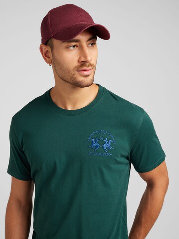 La Martina T-Shirt in Grün