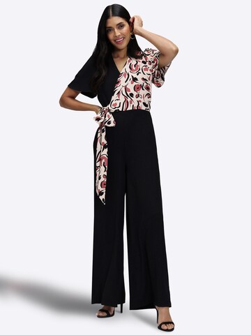 HotSquash Jumpsuit in Zwart: voorkant