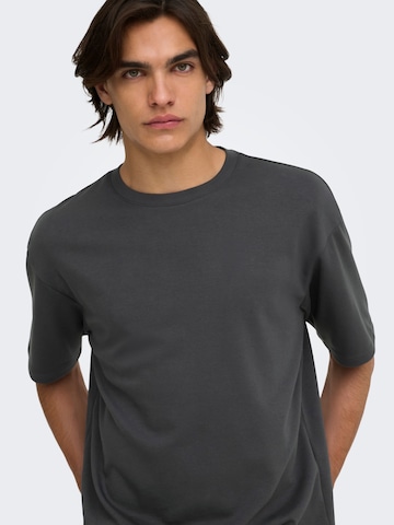 Only & Sons Shirt 'ONSCaspian' in Grey