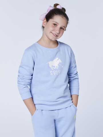 Polo Sylt Sweatshirt in Blau: Vorderseite