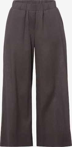 Loosefit Pantalon Marie Lund en marron : devant