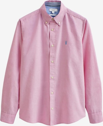 Next Button Up Shirt in Pink: front