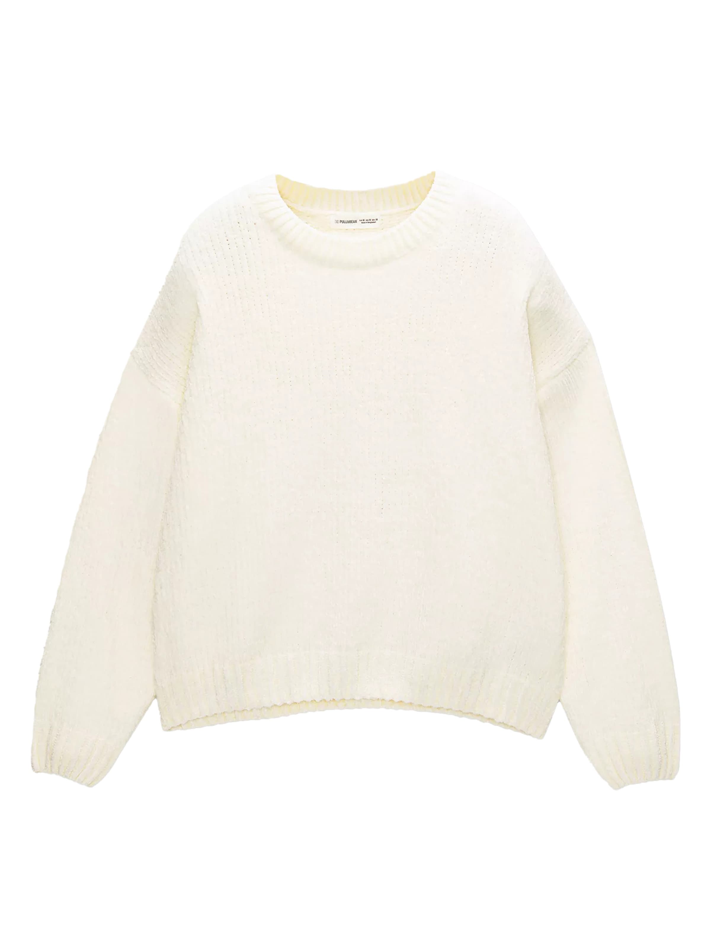 Pull&Bear Pullover in Beige: Vorderseite