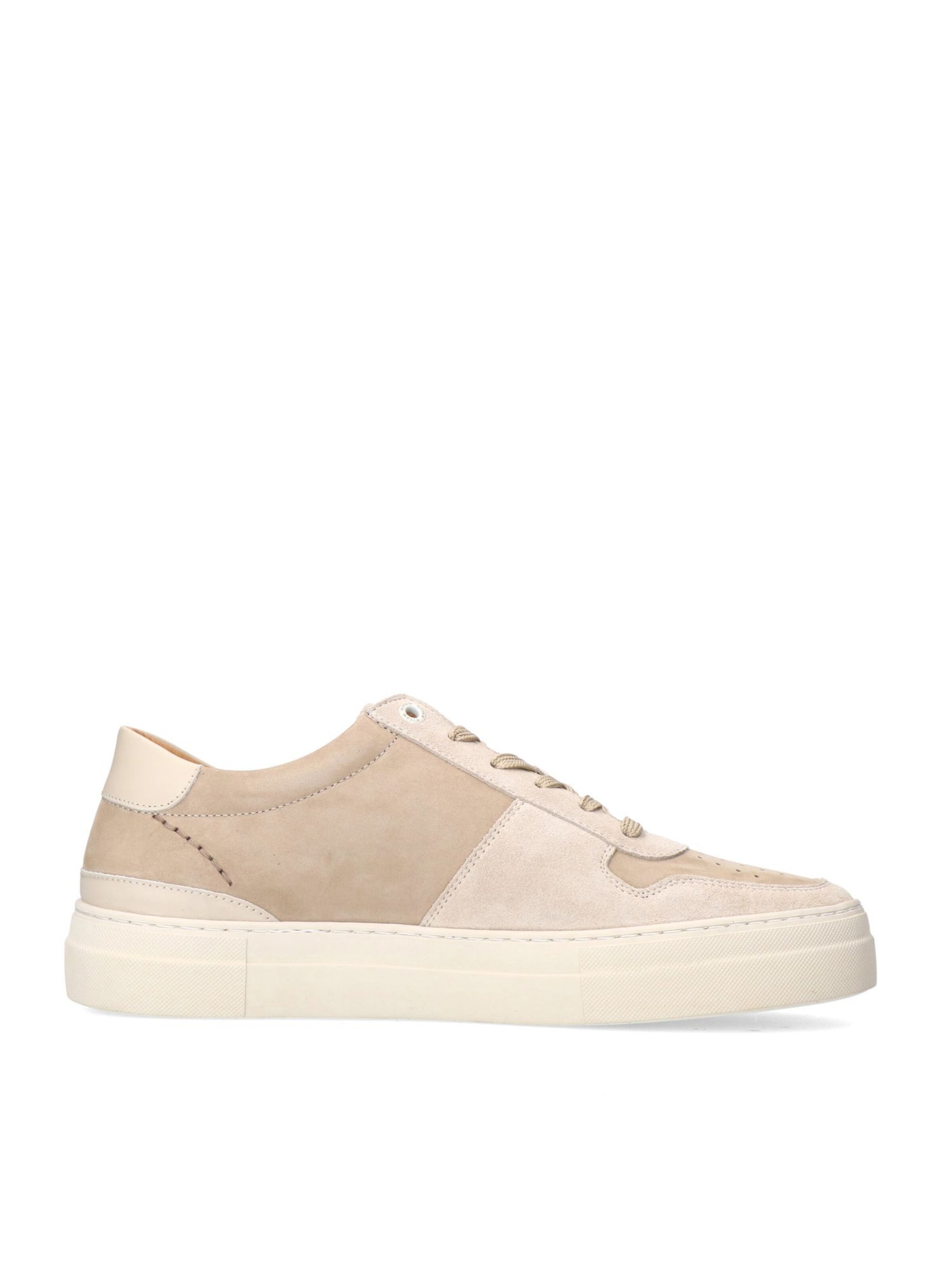 MANFIELD Sneakers laag in Beige