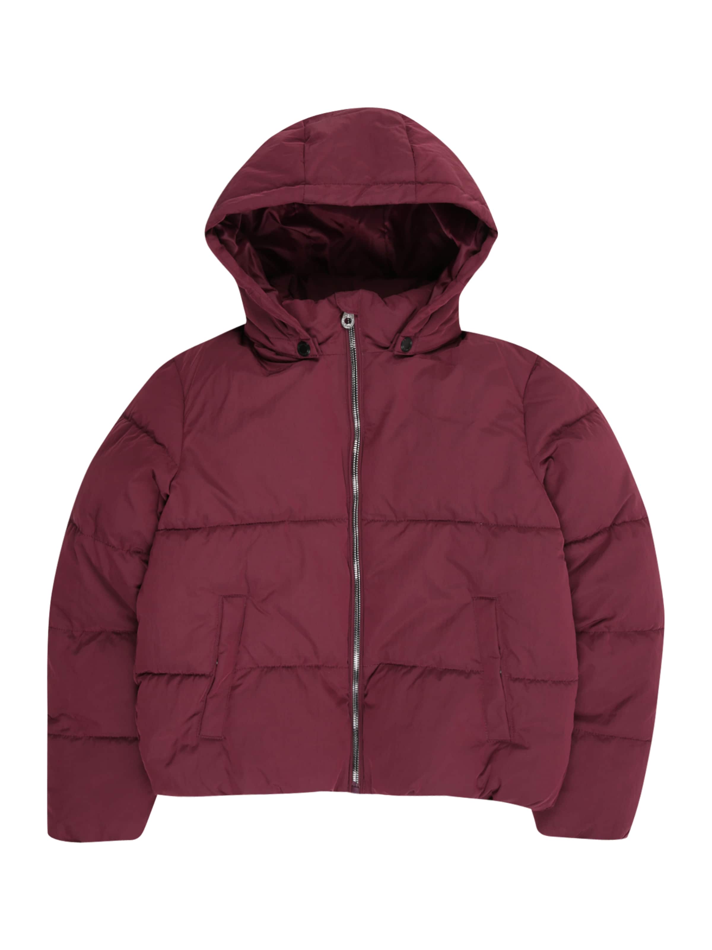 ONLY GIRLS Winter Jacket 'KOGDolly' in Red: front