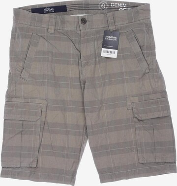 s.Oliver Shorts in 33 in Beige: front