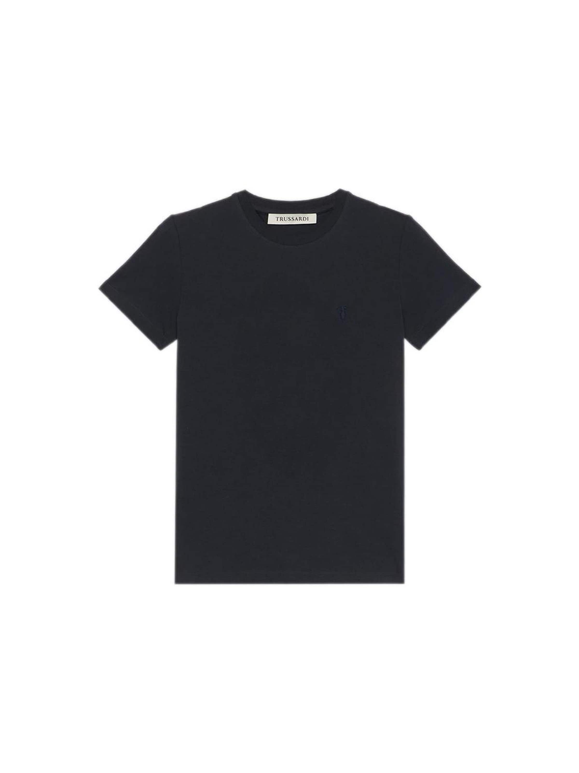 T-shirt Trussardi en bleu : devant