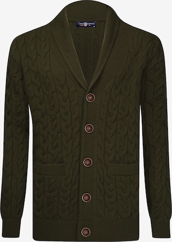 Pullover di Jimmy Sanders in verde: frontale