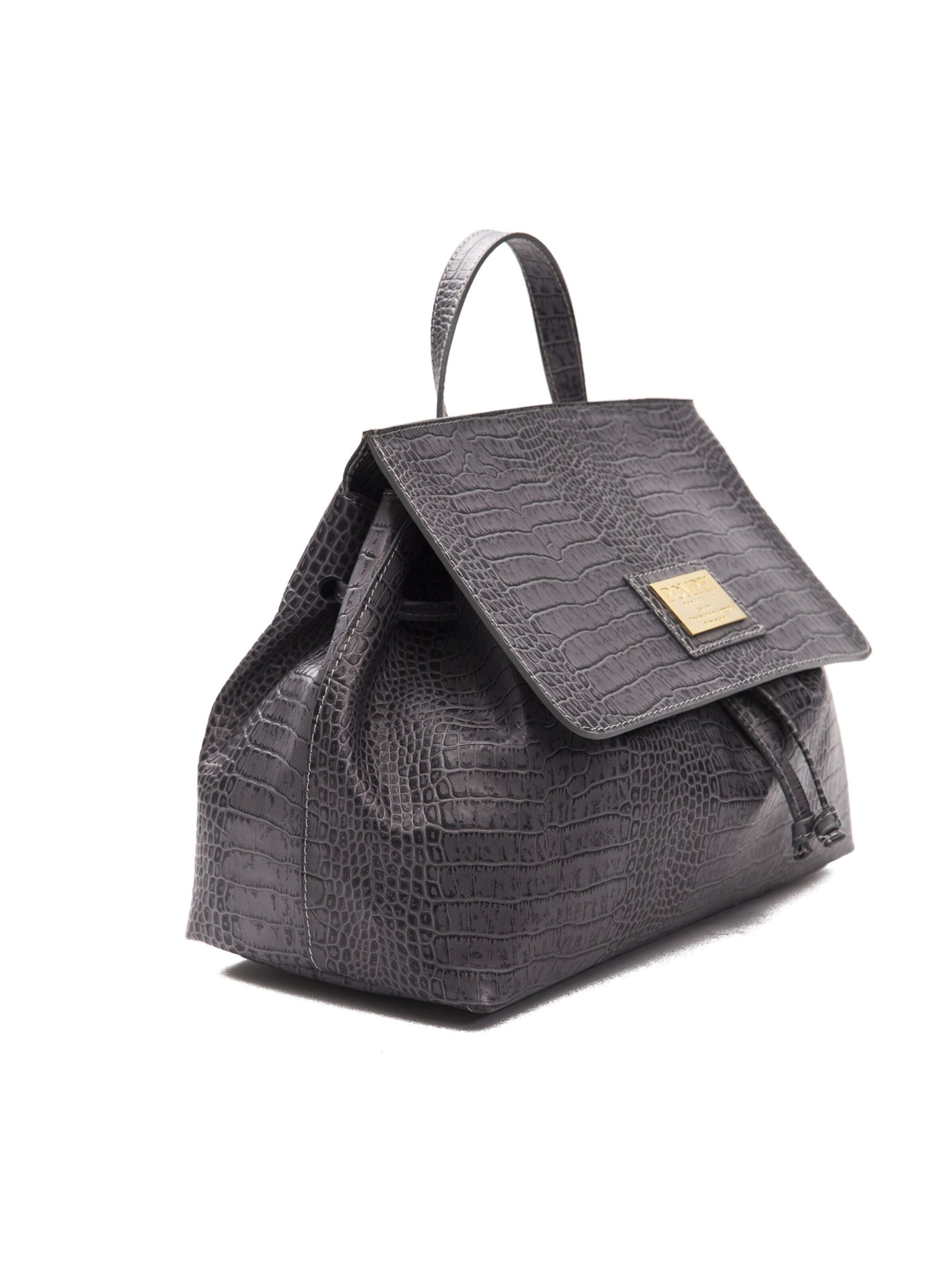 Sacs à main Donatella Pompei en gris : devant