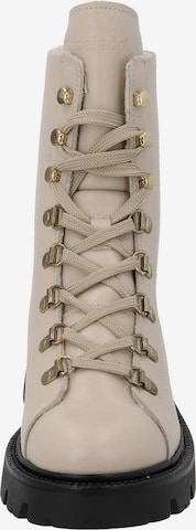 Palado Lace-Up Ankle Boots 'Ponza' in Beige