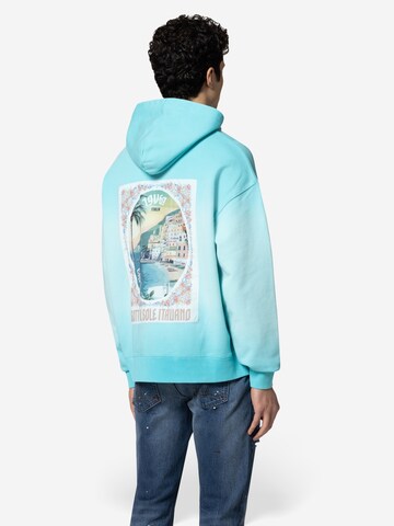 19V69 ITALIA Sweatshirt 'Quentino' in Groen: voorkant