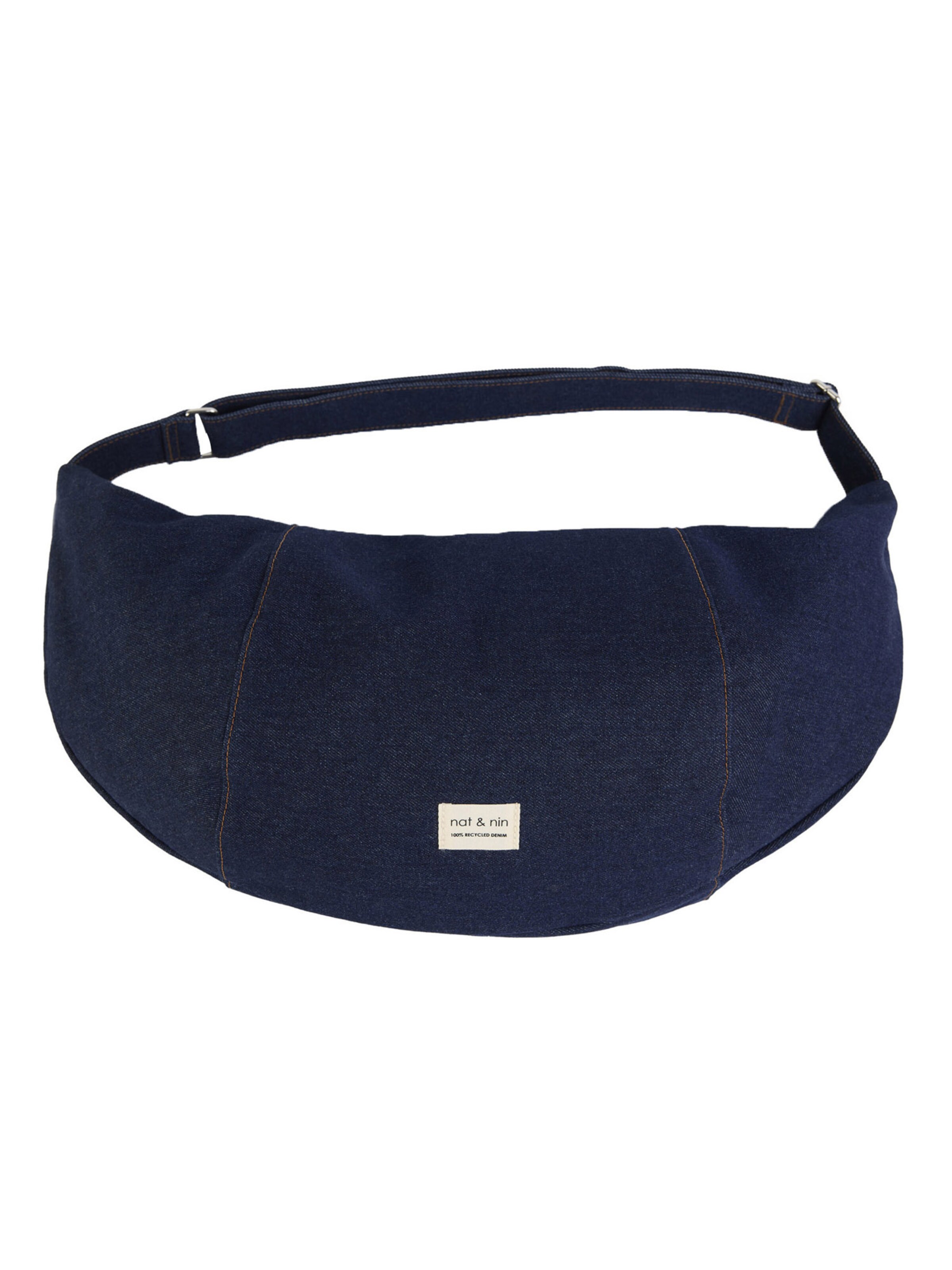 Nat&Nin Taška přes rameno ' CORTO ' – modrá: přední strana