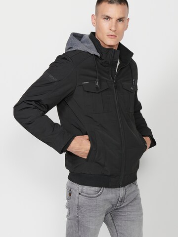 Veste d’hiver KOROSHI en noir
