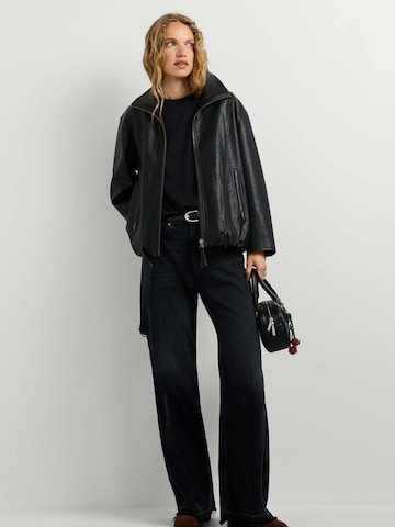 Pepe Jeans Flared Jeans ' BELLE' in Schwarz