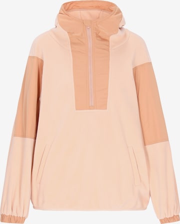 myMo ATHLSR Bluzka sportowa w kolorze beżowy: przód