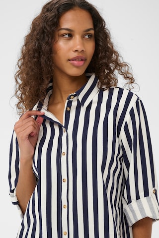 SAINT TROPEZ Blouse 'Zalinda' in Blauw