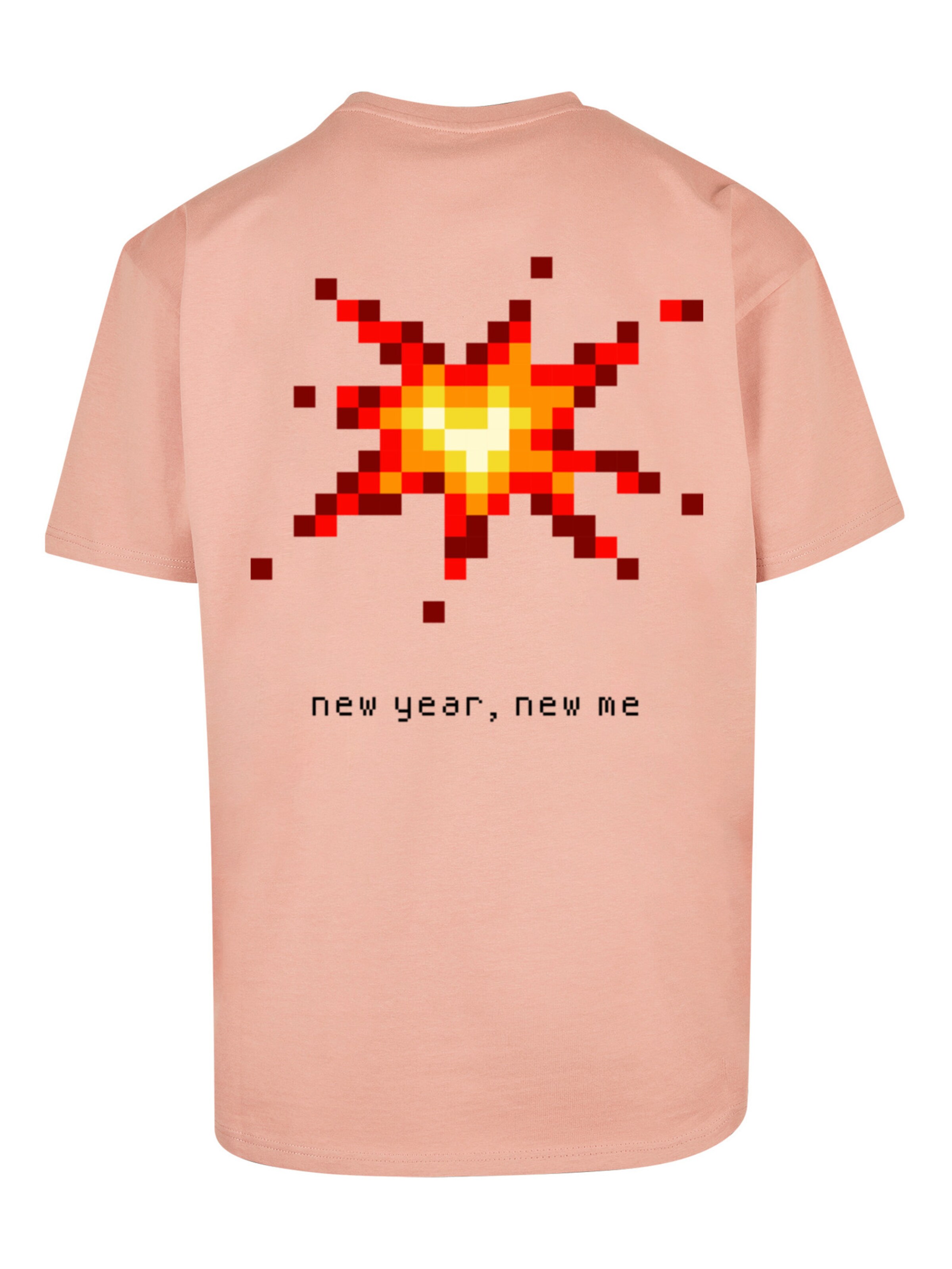 F4NT4STIC Shirt 'SIlvester Party Happy People Only' in Pink