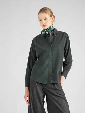 s.Oliver Blouse in Groen: voorkant