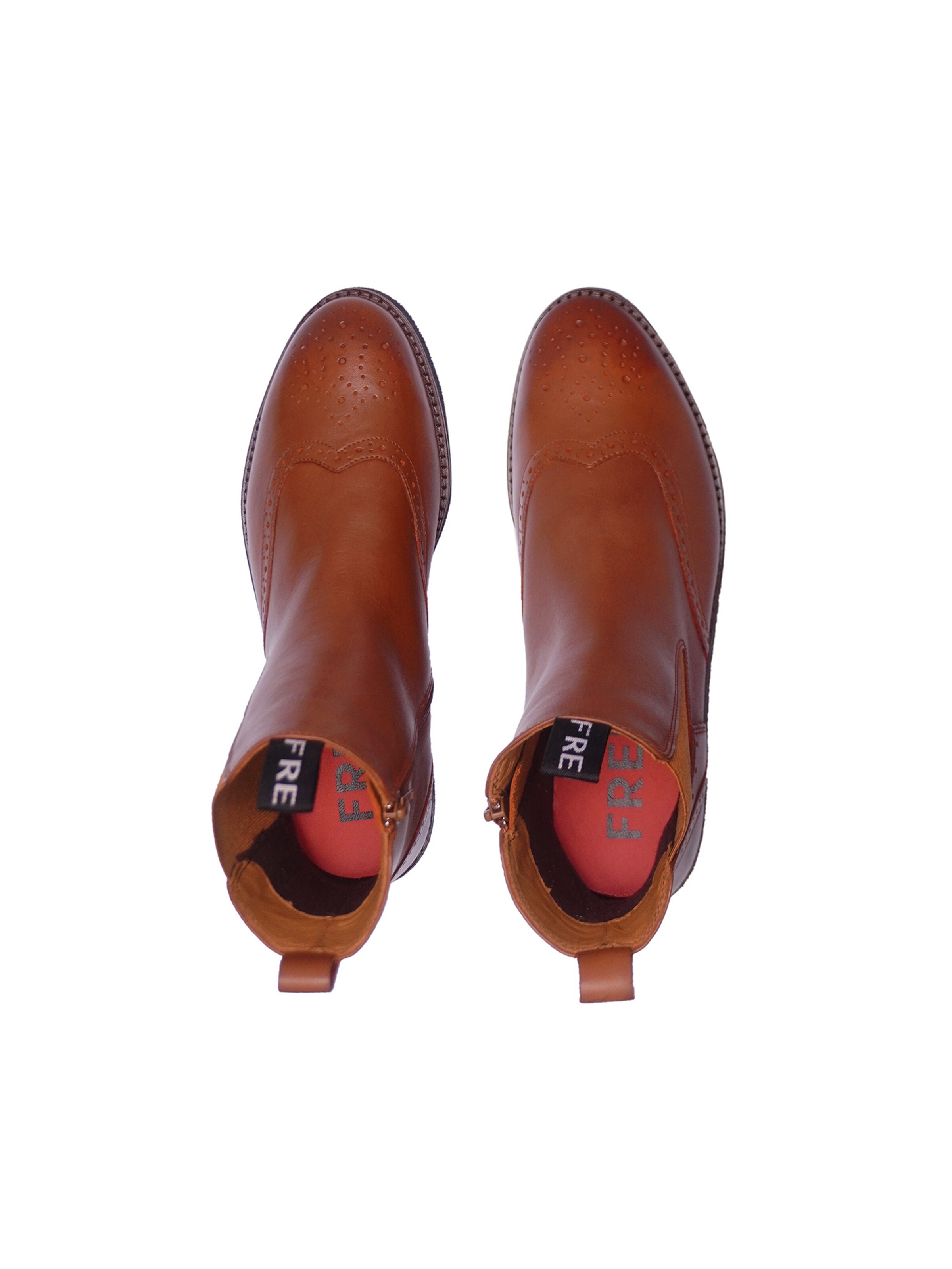 FREUDE Chelsea boots 'BELINA' in Brown