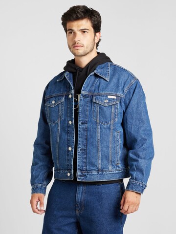 Calvin Klein Jeans Jacke '90's' in Blau: Vorderseite