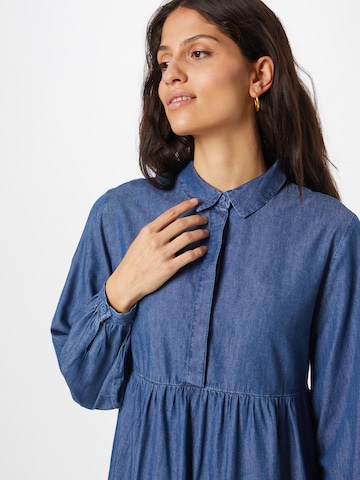 JDY Shirt Dress 'Bianka' in Blue