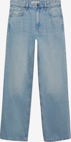MANGO Loosefit Jeans 'MIAMI' in Blauw: voorkant