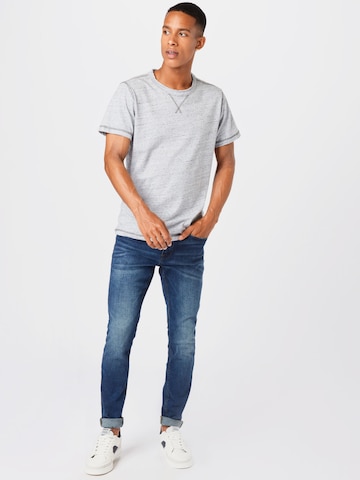 JACK & JONES Koszulka 'MARTIN' w kolorze szary