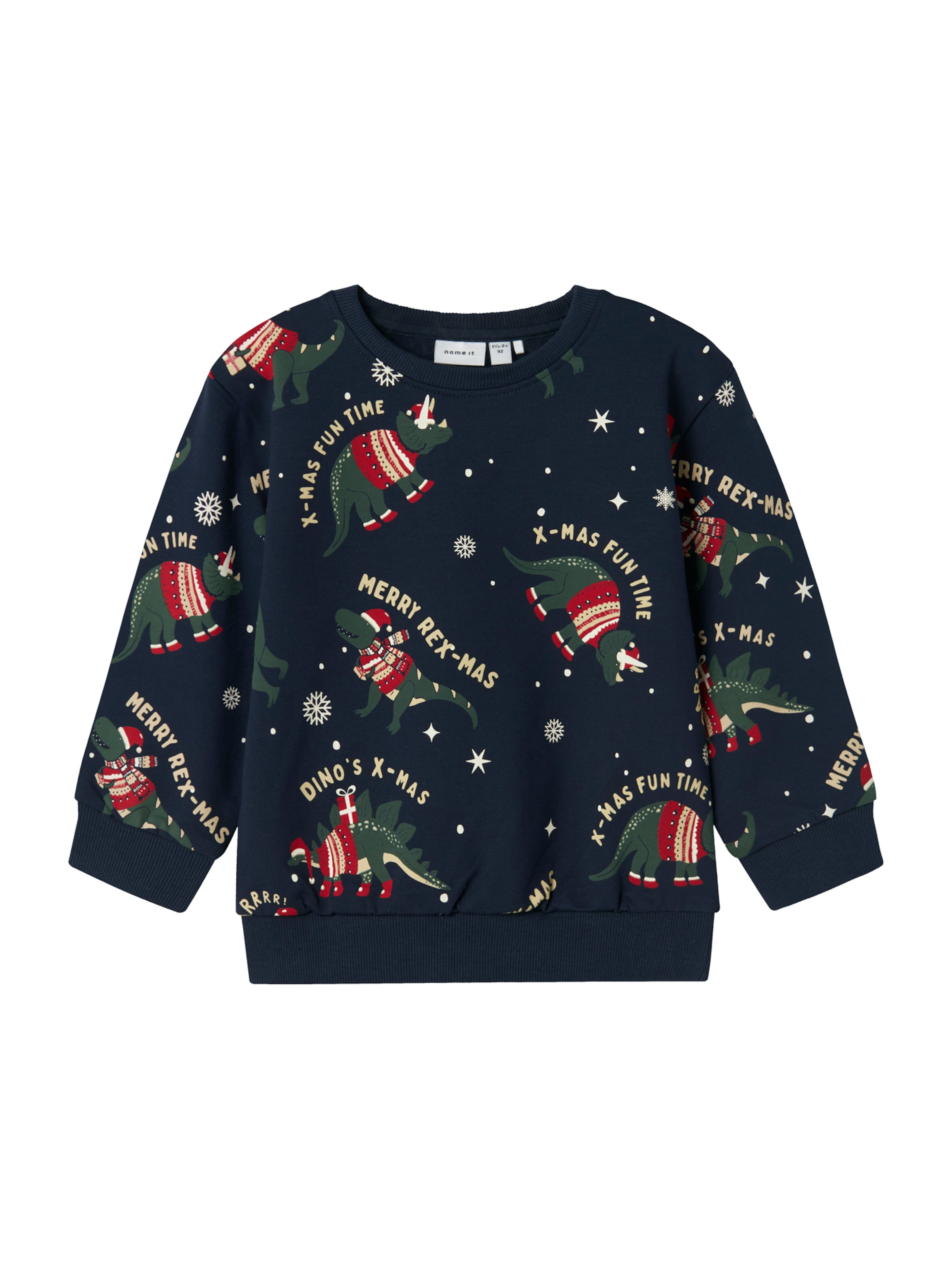 Sweat 'NMMROKA' NAME IT en bleu : devant