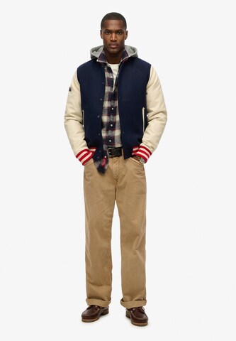 Superdry Tussenjas in Blauw