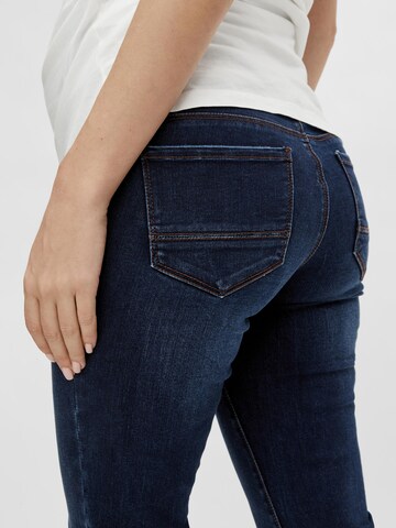 MAMALICIOUS Regular Jeans 'Moss' in Blue