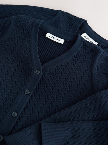 CLARKS Knit cardigan in Blue
