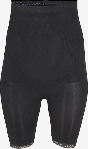 Pantalon modelant Zizzi en noir : devant