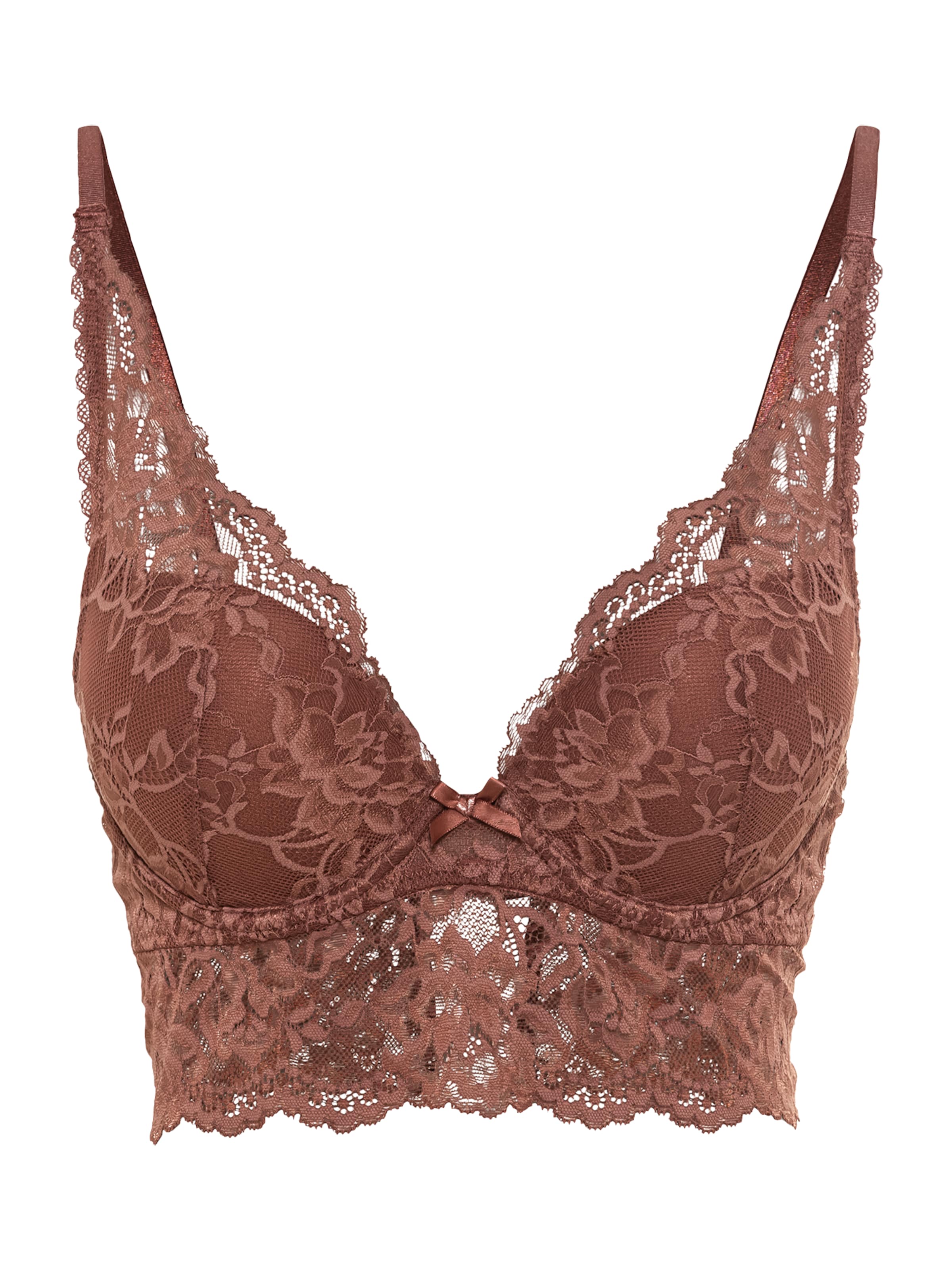 LASCANA Push-up Podprsenka - Hnedá: predná strana