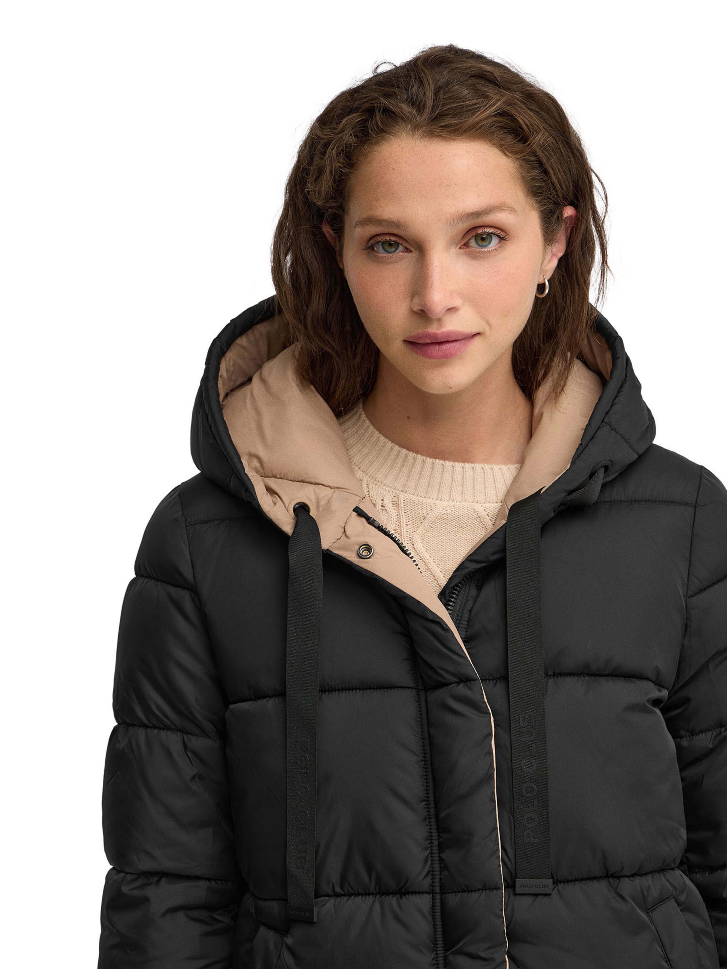 Polo Club Winter Jacket 'GINA' in Black
