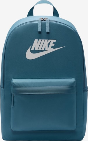 NIKE Backpack 'Nike NK Heritage Backpack' in Blue: front