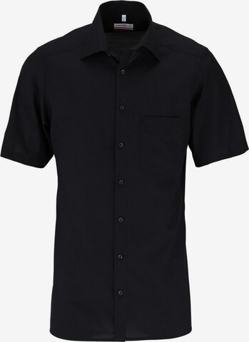 Marvelis Regular fit Business Shirt in Black: front