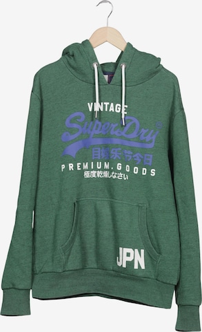Superdry Kapuzenpullover XXL in Grün: Vorderseite
