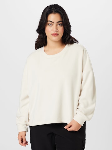 Vero Moda CurveSweater majica 'ILSA' - bež boja: prednji dio