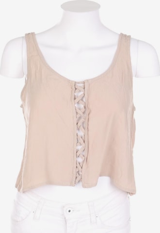 Forever 21 Ärmellose Bluse M in Beige: predná strana