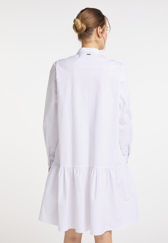 DreiMaster Klassik Μπλουζοφόρεμα σε λευκό