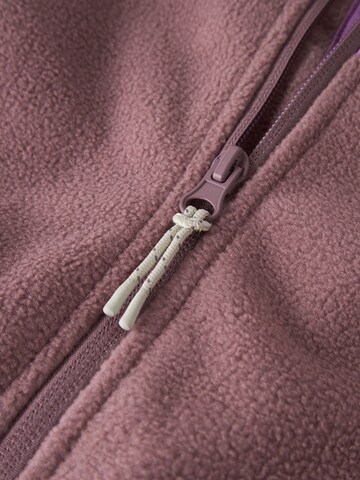 NAME IT Fleece jas 'NMNMove03' in Lila