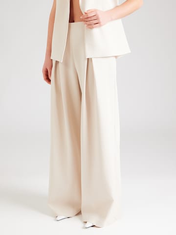 millane - Pierna ancha Pantalón 'Highwaisted Palazzo' en beige: frente