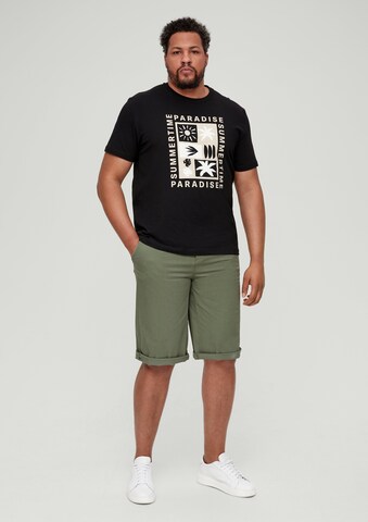 s.Oliver Slimfit Shorts 'Detroit' in Grün