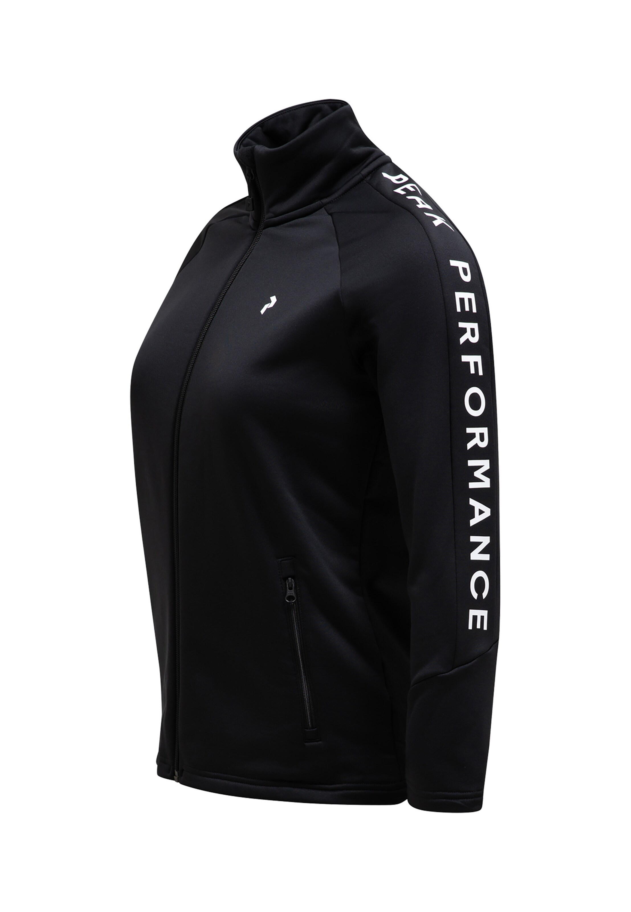 PEAK PERFORMANCE Fleecejacke in Schwarz