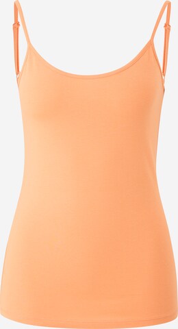 COMMA Top in Orange: front